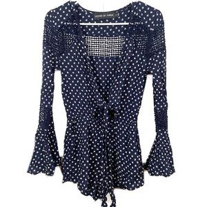 stylish house of tree navy romper